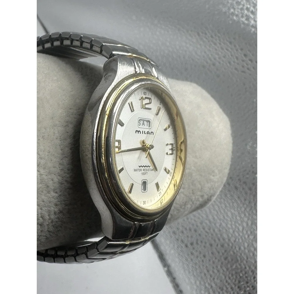 Milan MLN935 Mens Watch New Battery 38MM 7